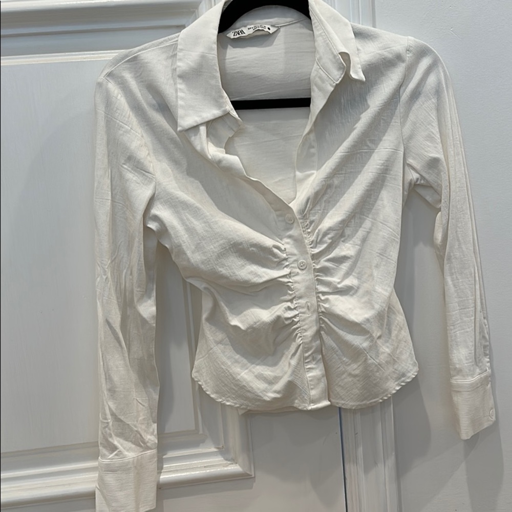 Zara dress blouse